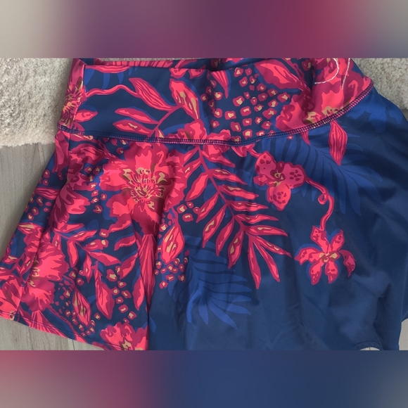 Lilly Pulitzer Luxletic Barcelona Skort UPF 50+ Never Ending Summer - Picture 1 of 8